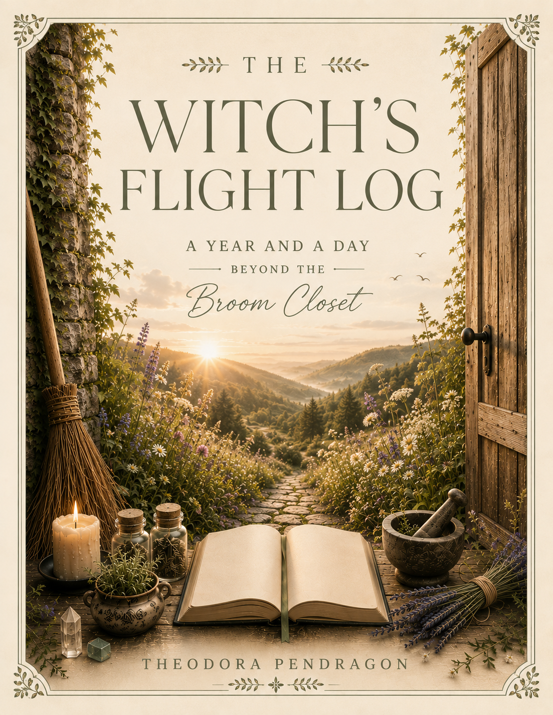 The Witch's Flight Log by Theodora Pendragon ebook cover